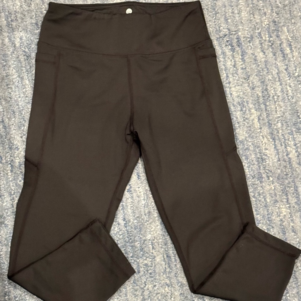 Senita 7/8 Capris Leggings Black
